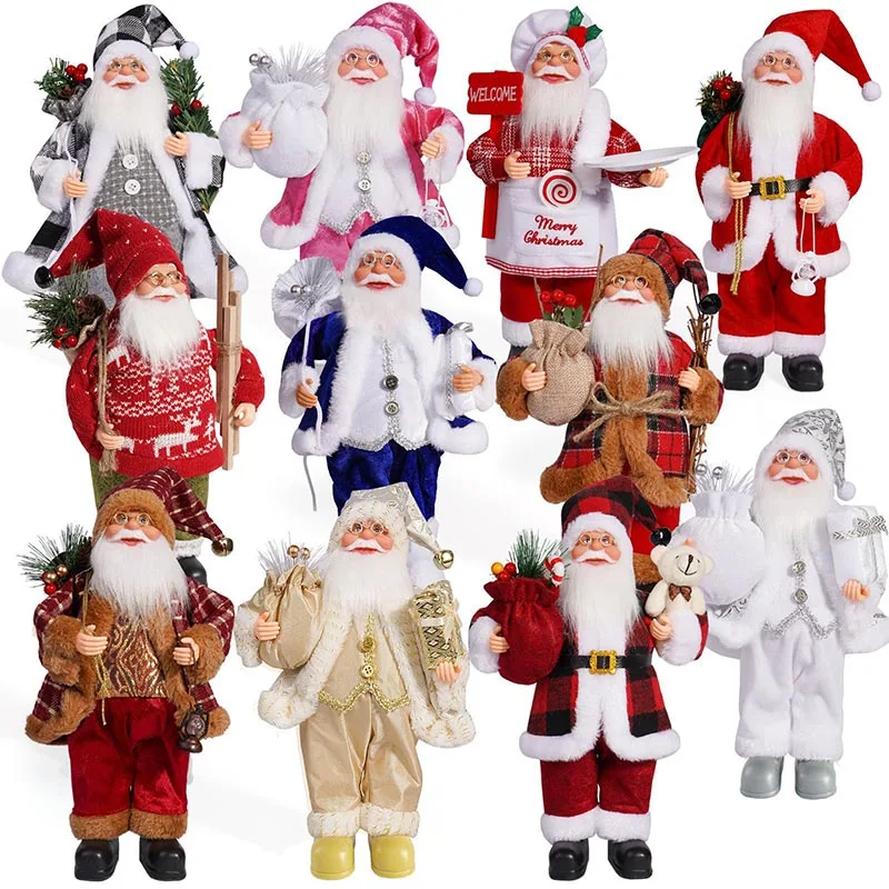 Figurines de Pare Noel dempeus de luxe
